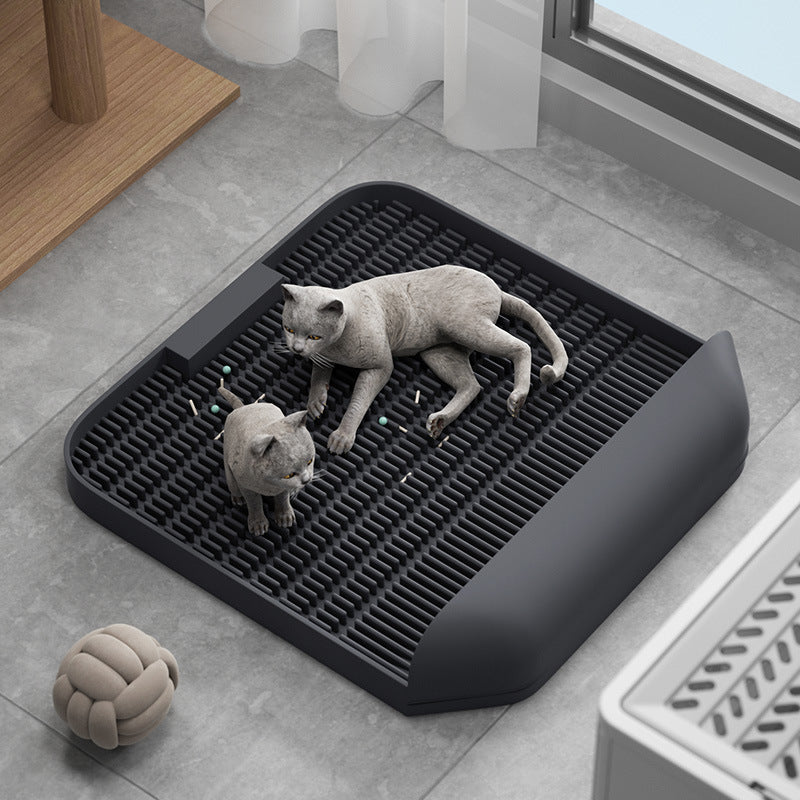 Cat Litter Box Pedal Mat
