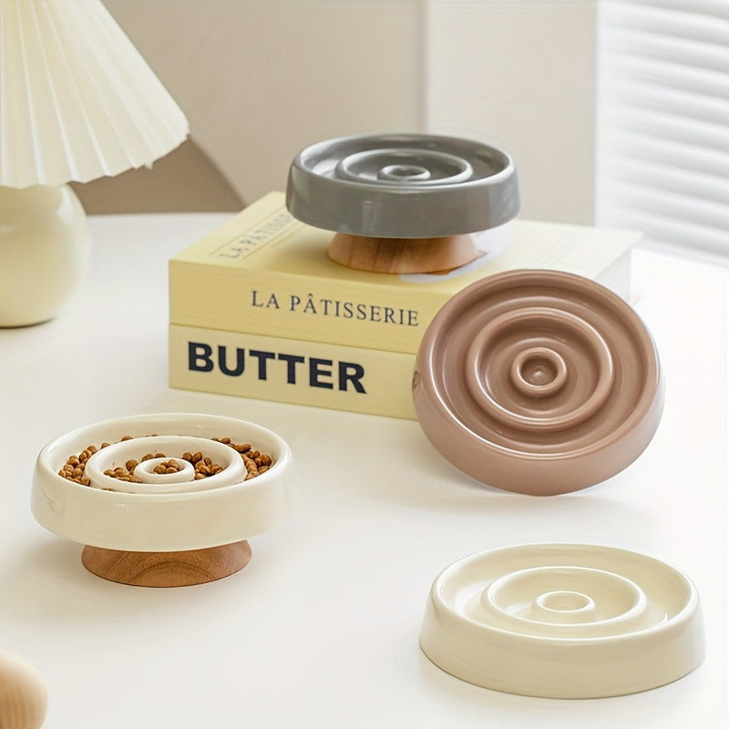 Ceramic Slow Feeder Bowl