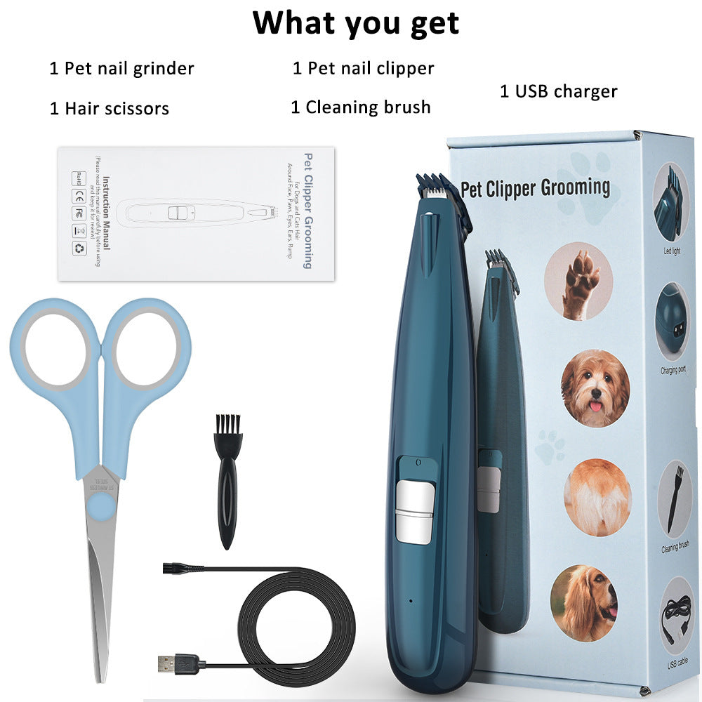 Electric Pet Hair Trimmer Set