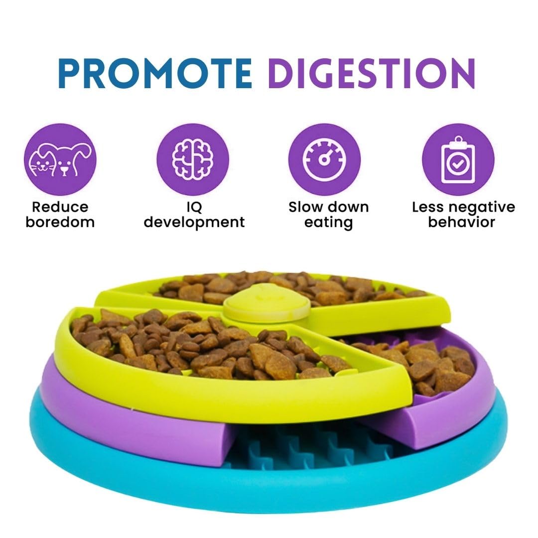 Anti-Choking Puzzle Feeder