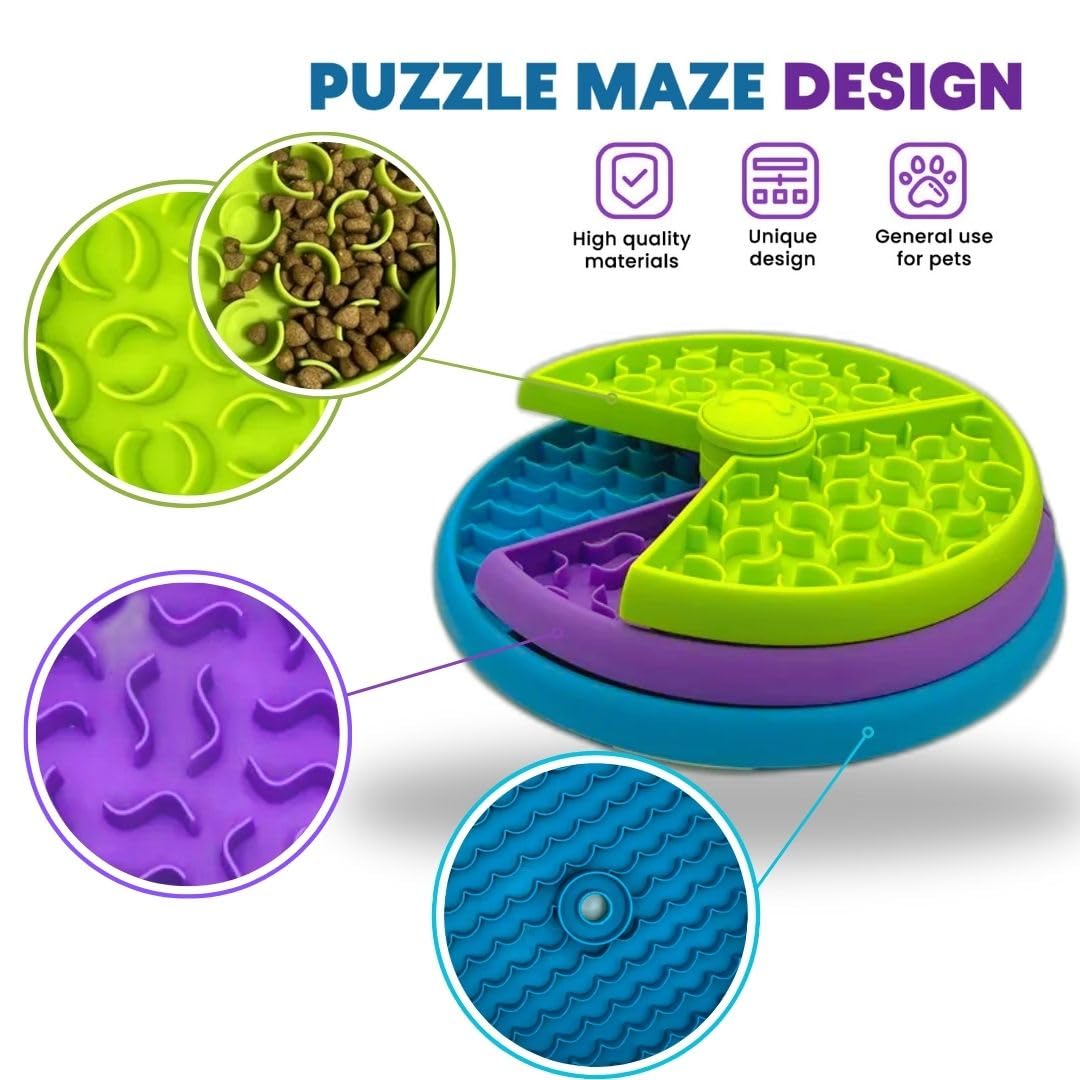 Anti-Choking Puzzle Feeder