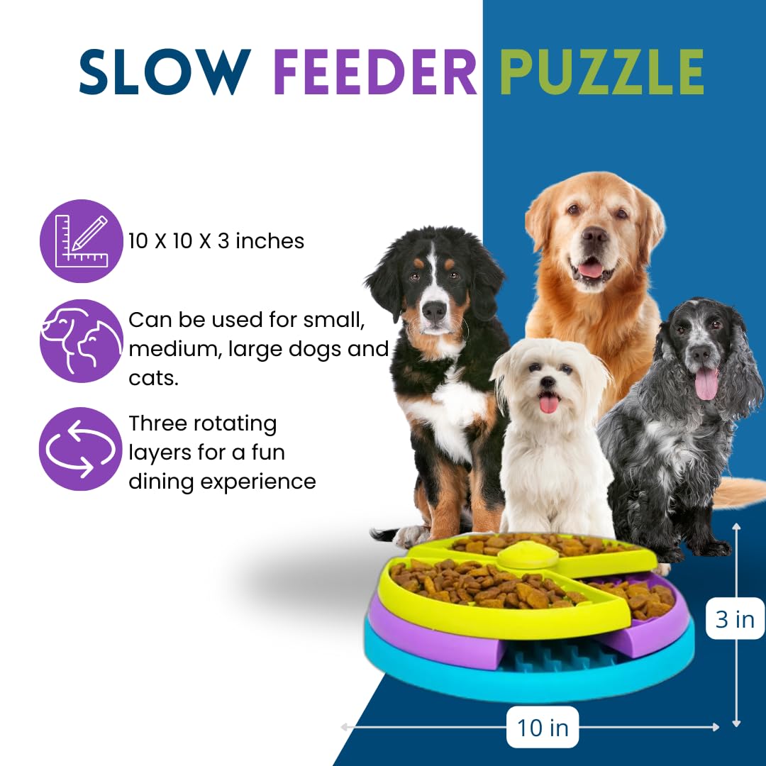 Anti-Choking Puzzle Feeder