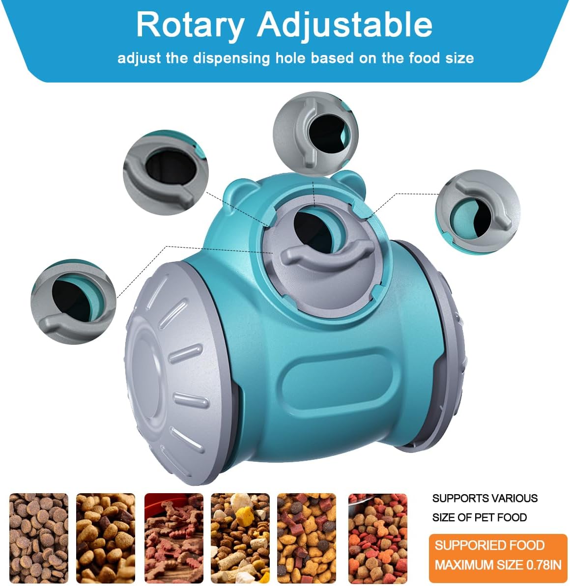 Dog Interactive Feeder Tumbler