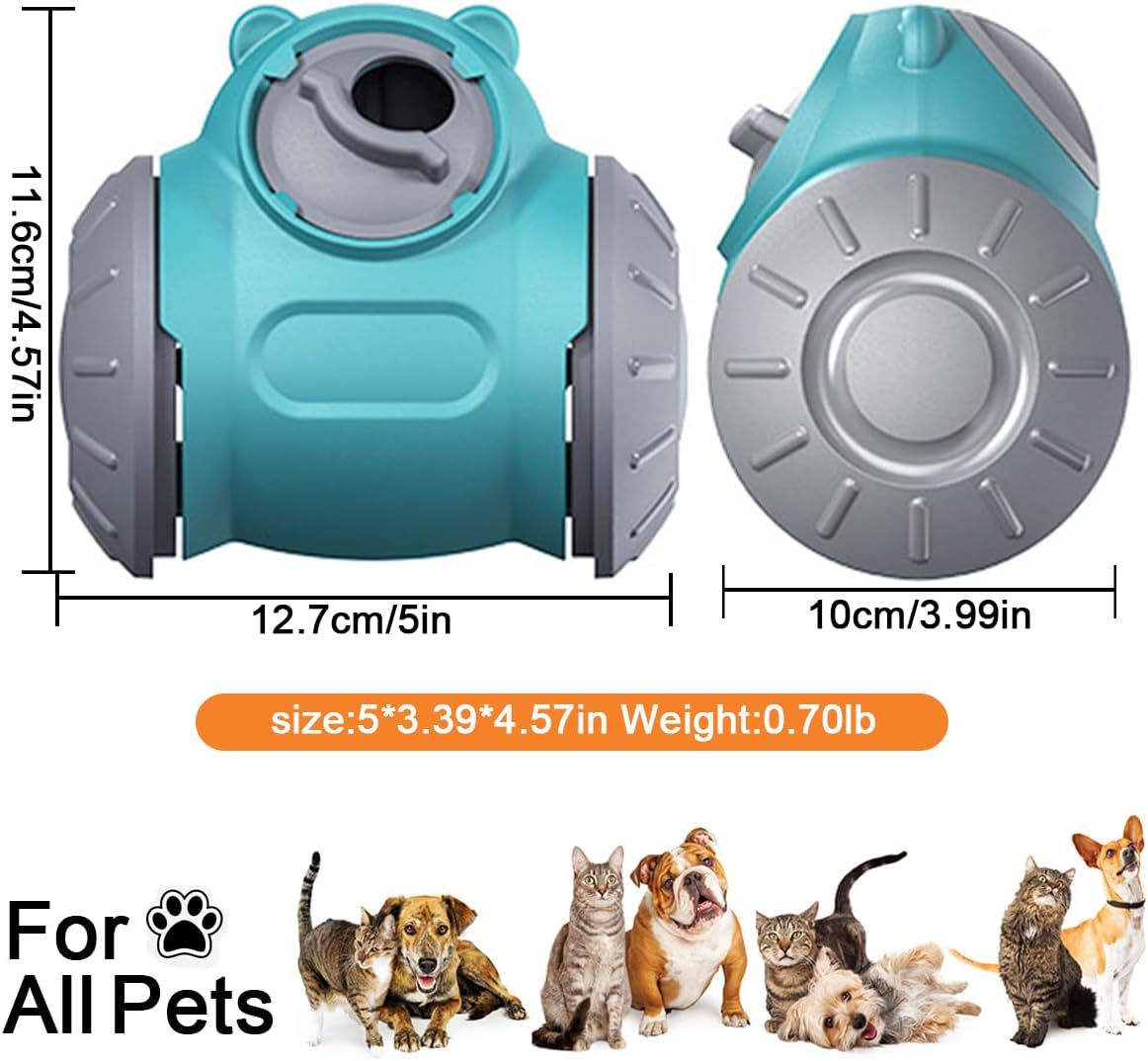 Dog Interactive Feeder Tumbler
