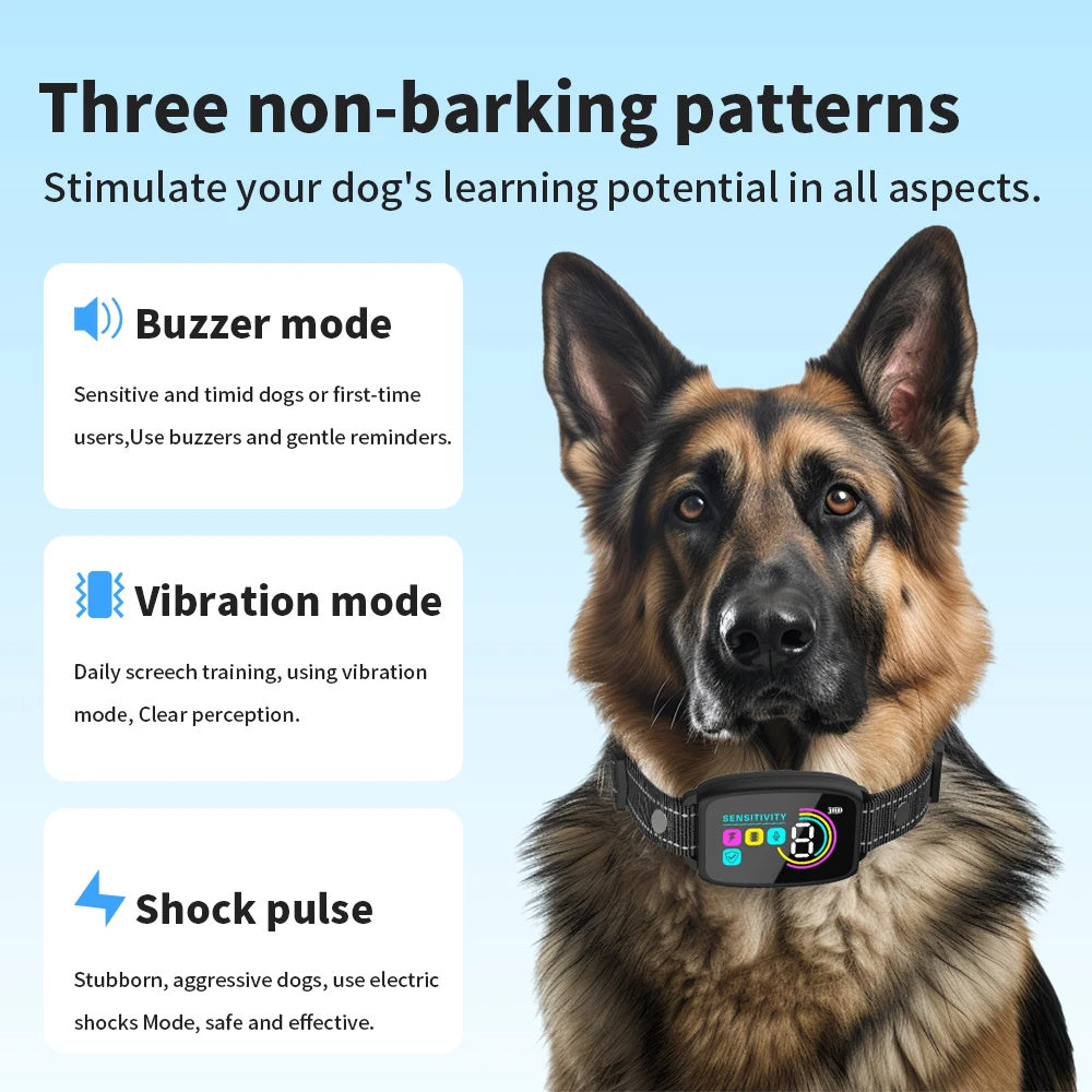 Anti-Bark Pet Smart Collar