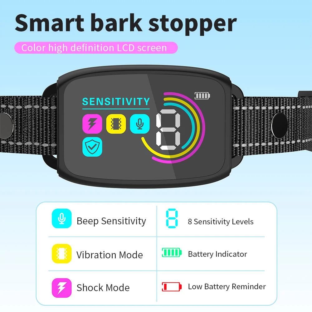Anti-Bark Pet Smart Collar