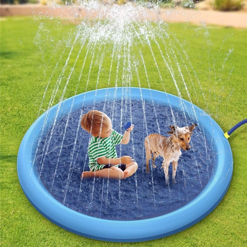 Water Splash Sprinkler Dog Mat