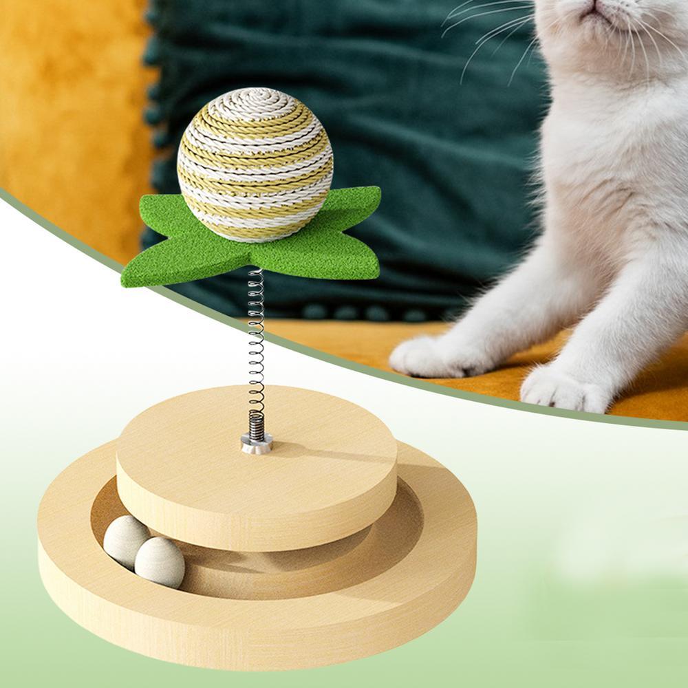 Spring Sisal Cat Scratching Ball
