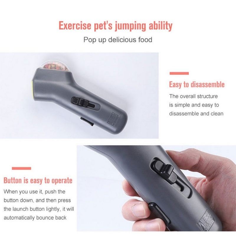 Pet Snack Catapult Launcher