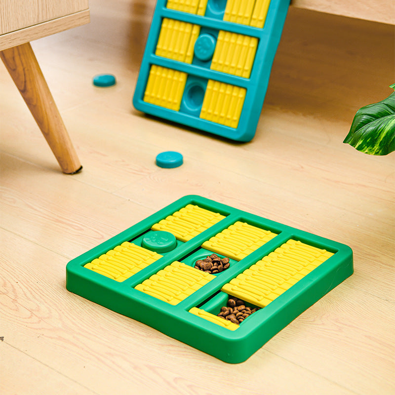 Rotating Slow Pet Feeder Pad