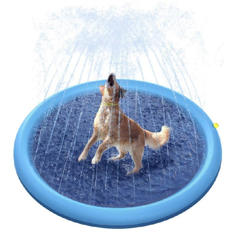 Water Splash Sprinkler Dog Mat