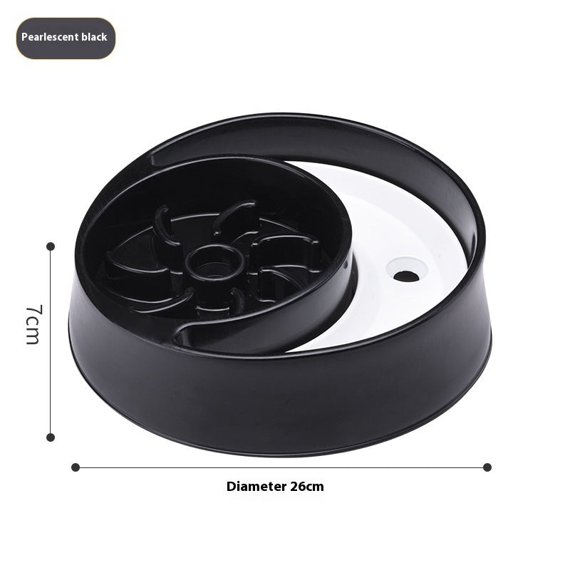 Water & Slow Feeder Pet Bowl