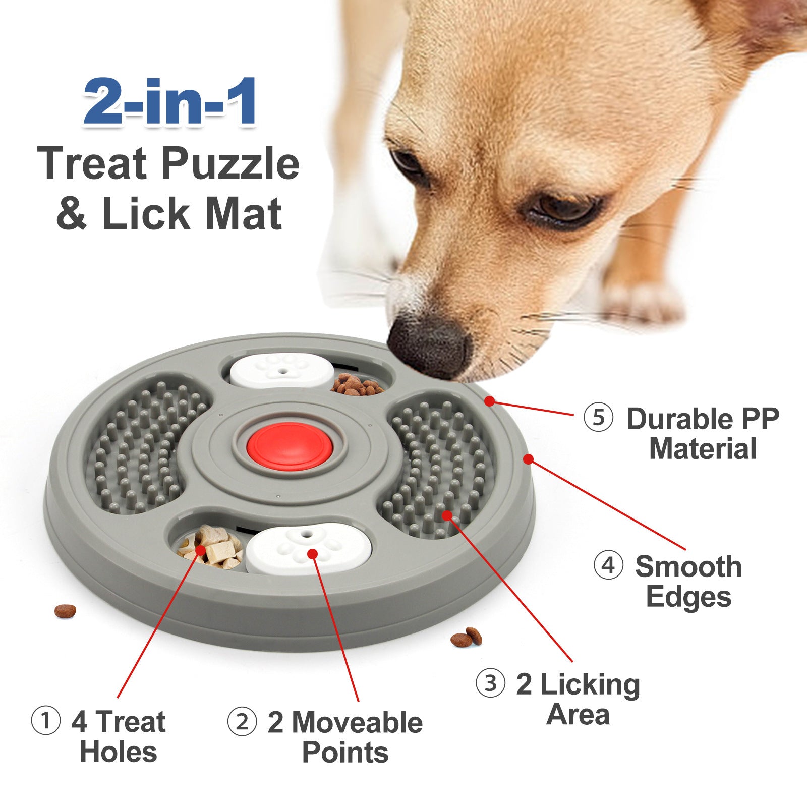 Anti-Slip Slow Feeder Puzzle