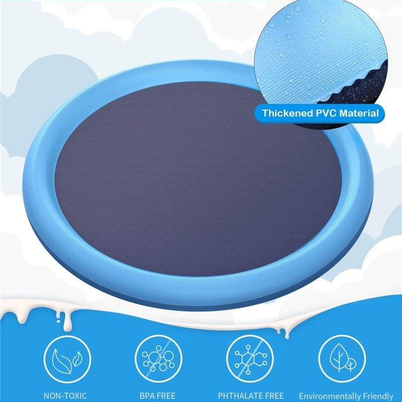 Water Splash Sprinkler Dog Mat