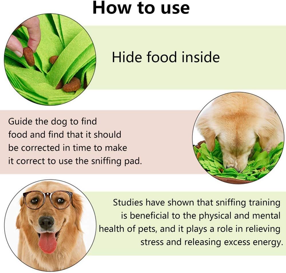 Dog Sniffing Mat Puzzle Toy
