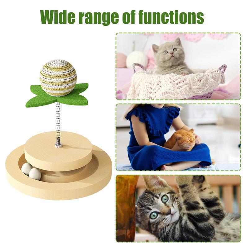 Spring Sisal Cat Scratching Ball
