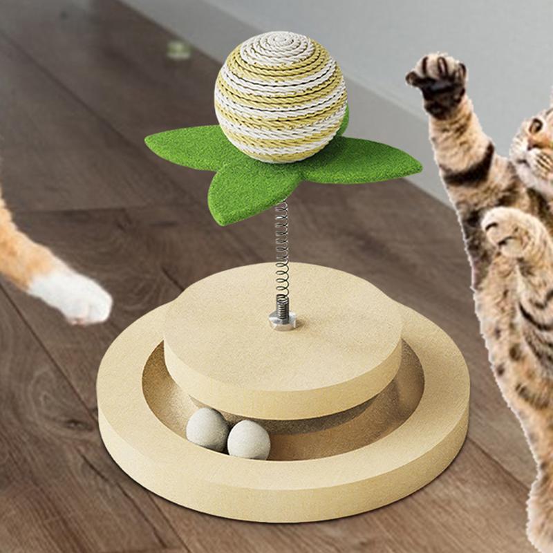 Spring Sisal Cat Scratching Ball