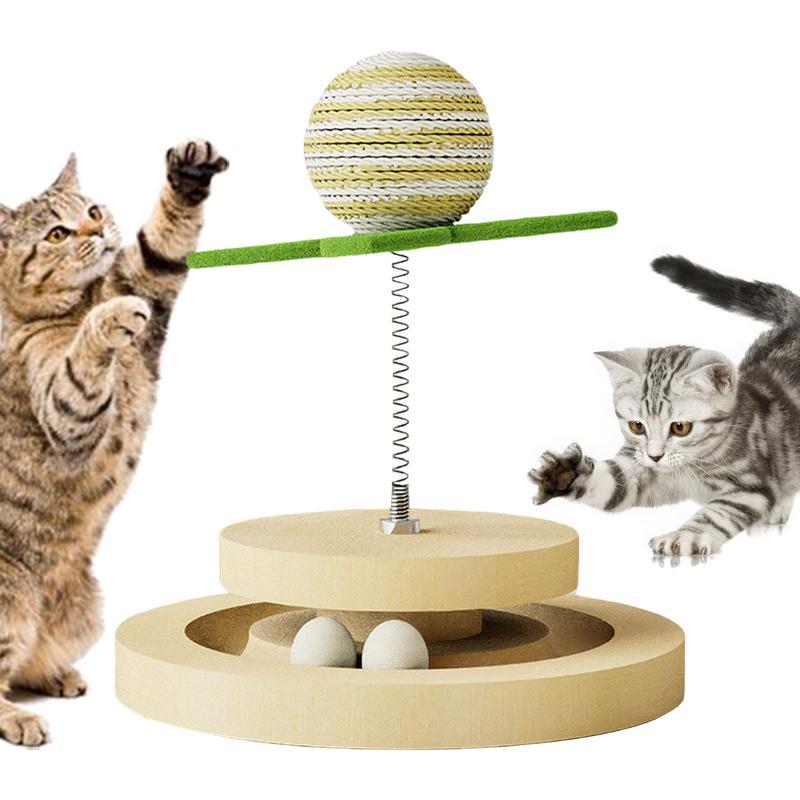 Spring Sisal Cat Scratching Ball