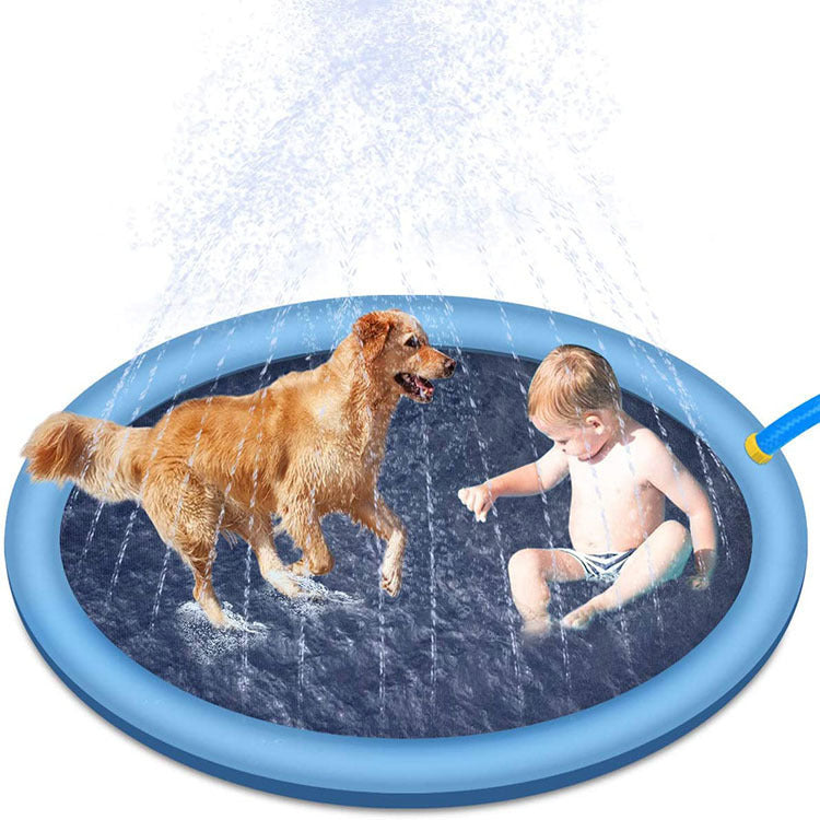 Water Splash Sprinkler Dog Mat