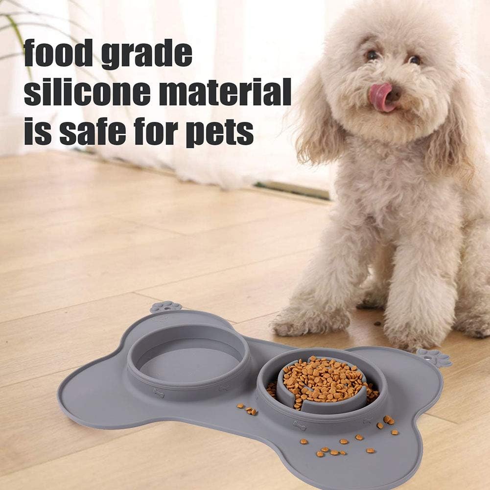 Silicone Pet Double Bowl Mat