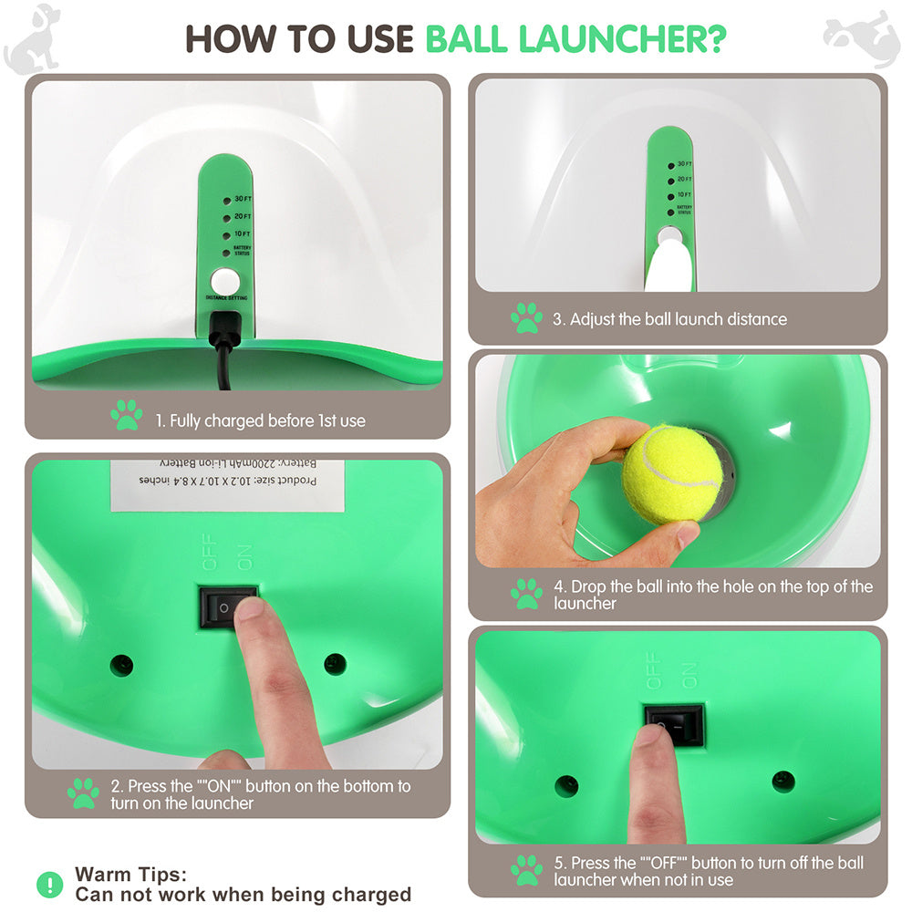 Tennis Ball Launcher Feeder