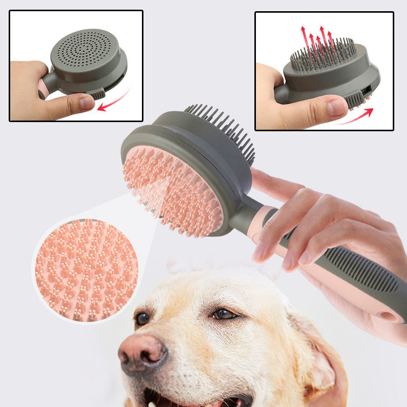 Self-Cleaning Pet Hair Brush