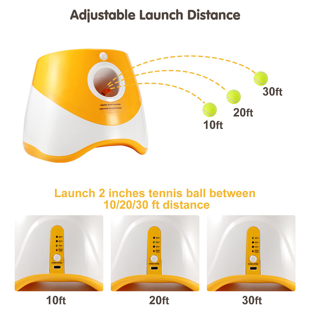 Tennis Ball Launcher Feeder
